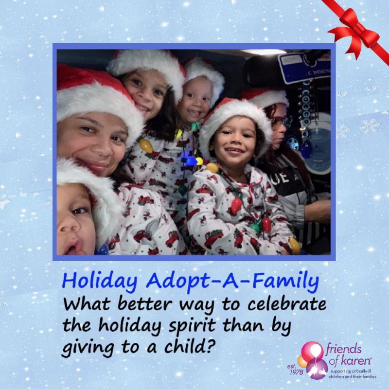 Celebrate the holiday spirit by giving to a child