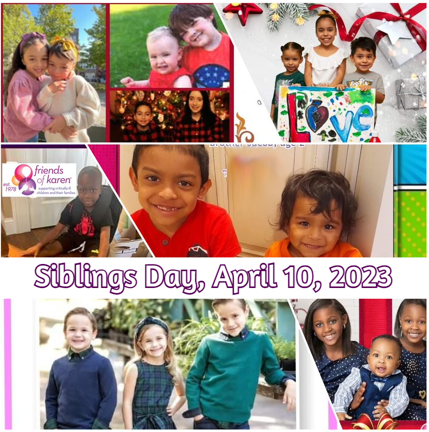 National Siblings Day: April 10, 2023