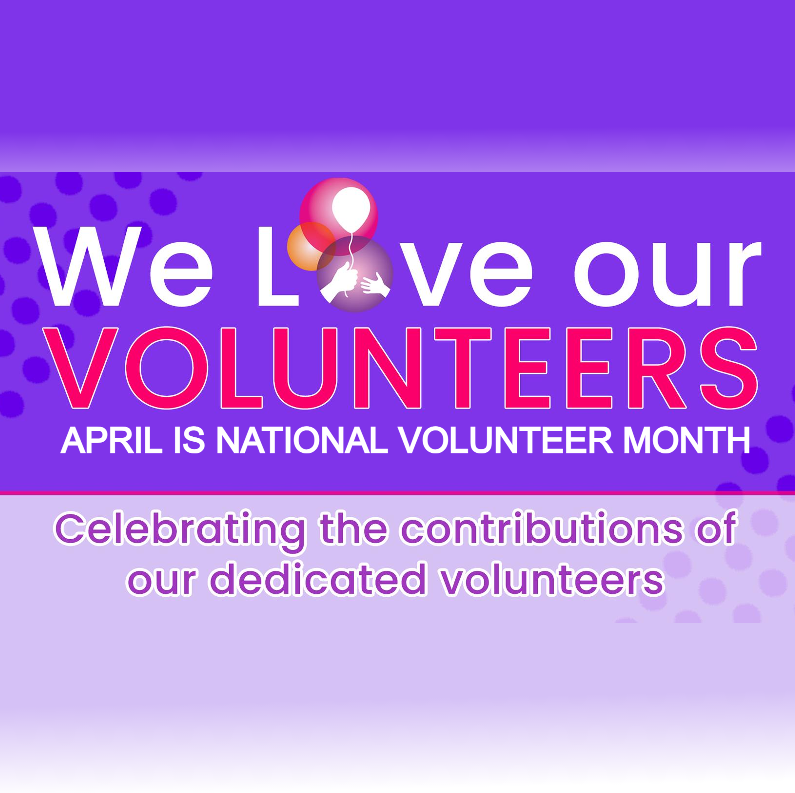 We love our volunteers
